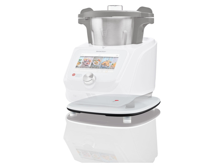 SilverCrest Multikocher mit Touchscreen und zusätzlicher Kochplatte.