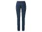 Dunkelblaue Damen-Skinny-Jeans, Rückansicht