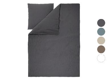 LIVARNO® Musselin-Bettwäsche, 135 x 200 cm