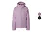 Damen-Winterjacke mit Kapuze in Lavendel, auch in Schwarz erhältlich.