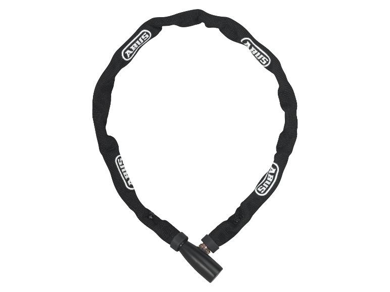 Schwarze Sicherheitskette mit Stoffbezug