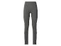 Damen-Leggings in Grau, unifarben und figurbetont.