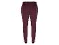 Bordeauxfarbene Velours-Jogginghose mit Mexx-Logo.