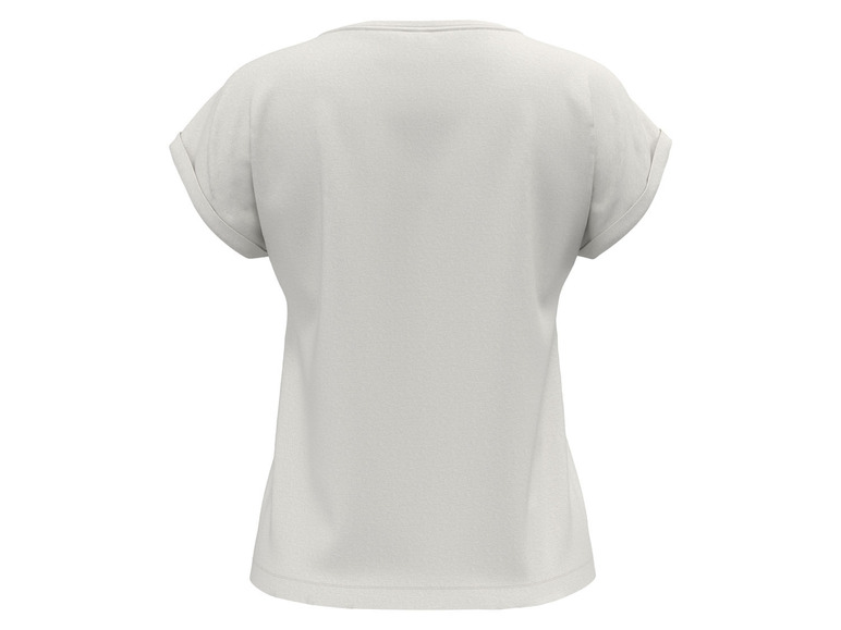 Gehe zu Vollbildansicht: esmara® Damen T-Shirt, mit modischem Print und überschnittenen Schultern - Bild 4