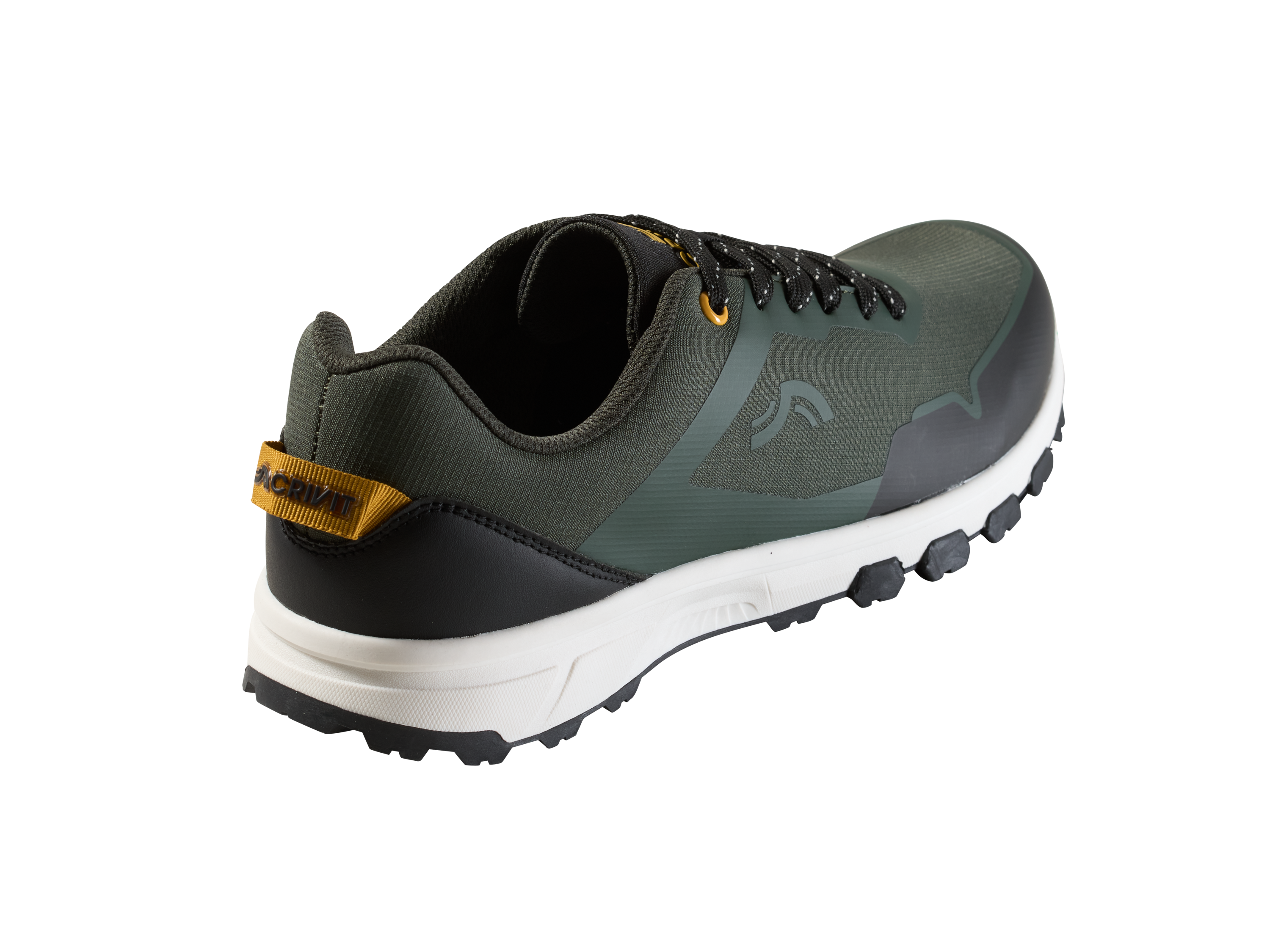 Thumbnail - CRIVIT Herren Trekkingschuhe, wasserabweisend (grün/schwarz, 42)