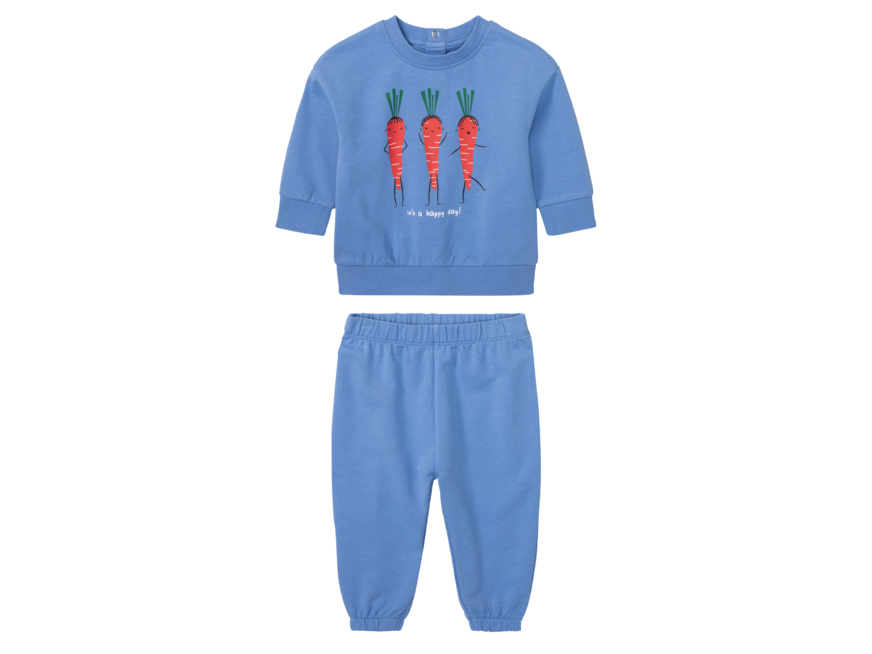 lupilu® Baby Freizeitanzug (Blau, 74/80) | 04058143011731