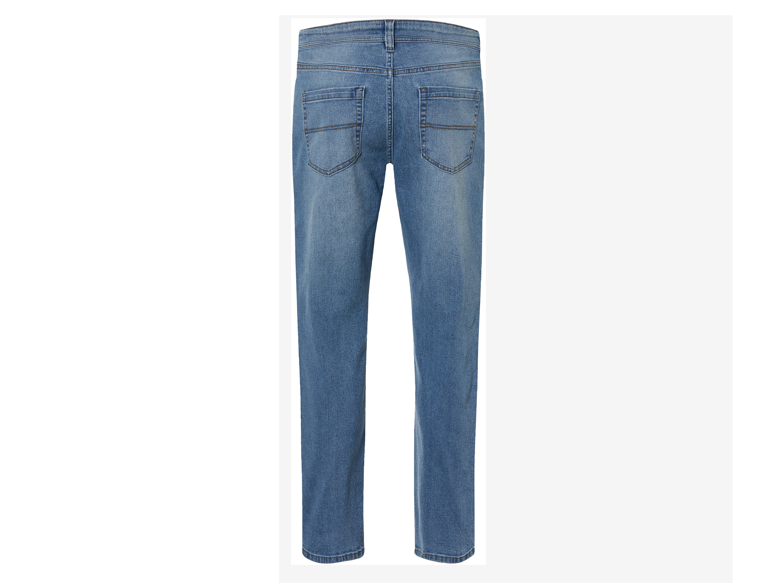 LIVERGY® Herren Jeans Relaxed Fit Ankle length (Hellblau, 52 (36/32)) – Bild 2 von 2