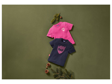 lupilu® Kleinkinder Funktionsshirts, 2 Stück, mit Baumwolle