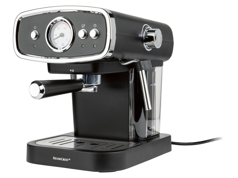 Gehe zu Vollbildansicht: SILVERCREST Espressomaschine »SEM 1050 B1«, mit Siebträger - Bild 10