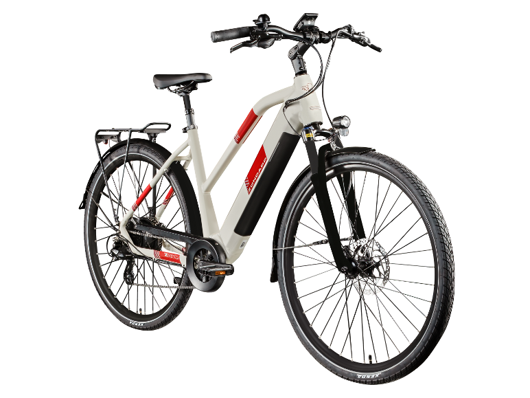 Beigefarbenes Zündapp Z810 E-Bike.