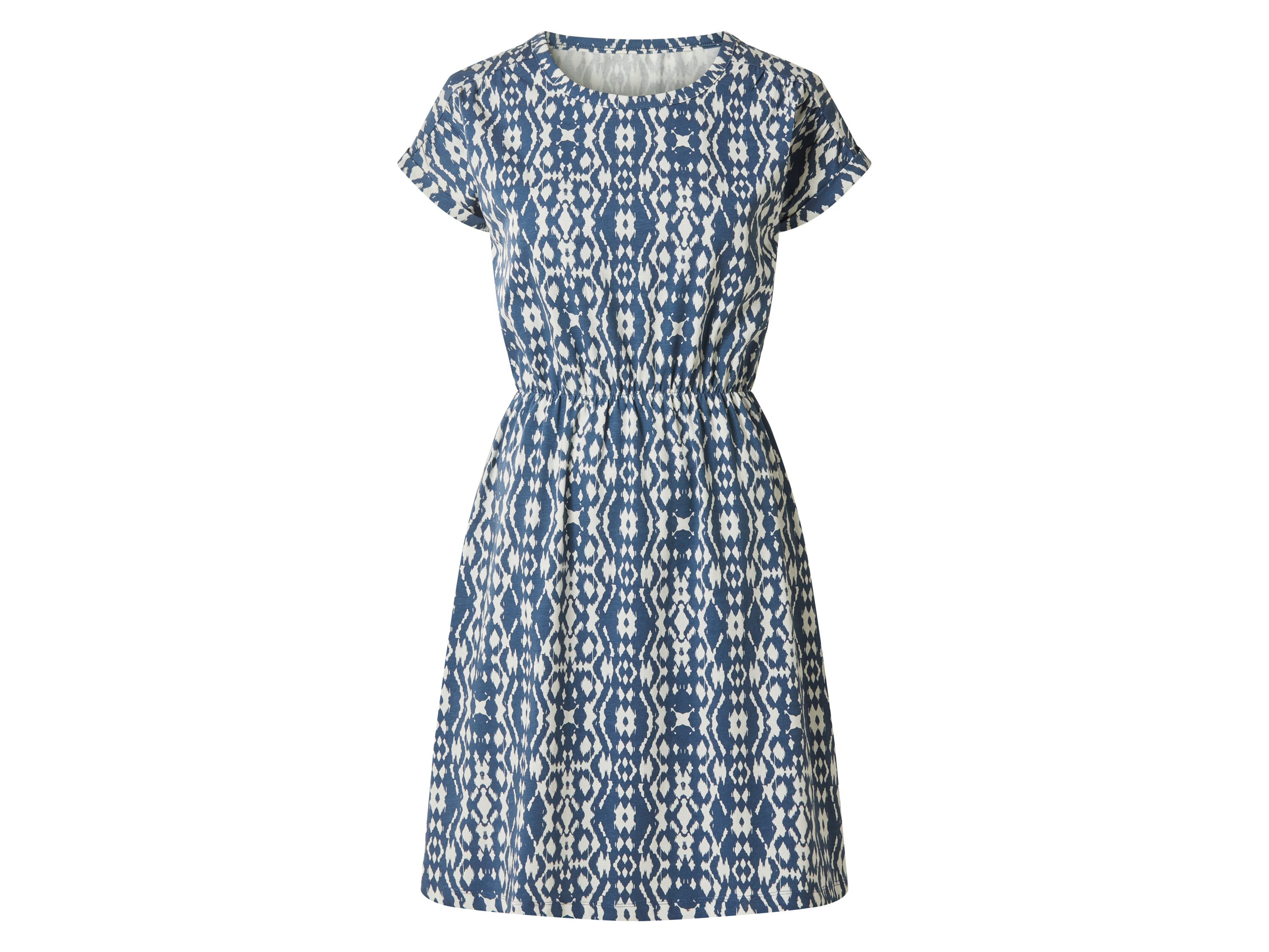 ESMARA® Damen Kleid (Gemustert, M(40/42))