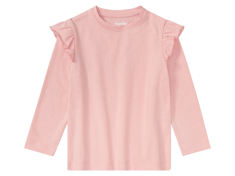 Gehe zu Vollbildansicht: lupilu Kleinkinder Mädchen Shirts, 2 Stück, mit Baumwolle - Bild 21