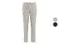 Beige Jogginghose mit verstellbarem Kordelzug und Knopf, mit zusätzlichen Farboptionen.