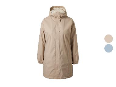 CRIVIT Kinder Thermo-Regenjacke, mit Teddyfutter