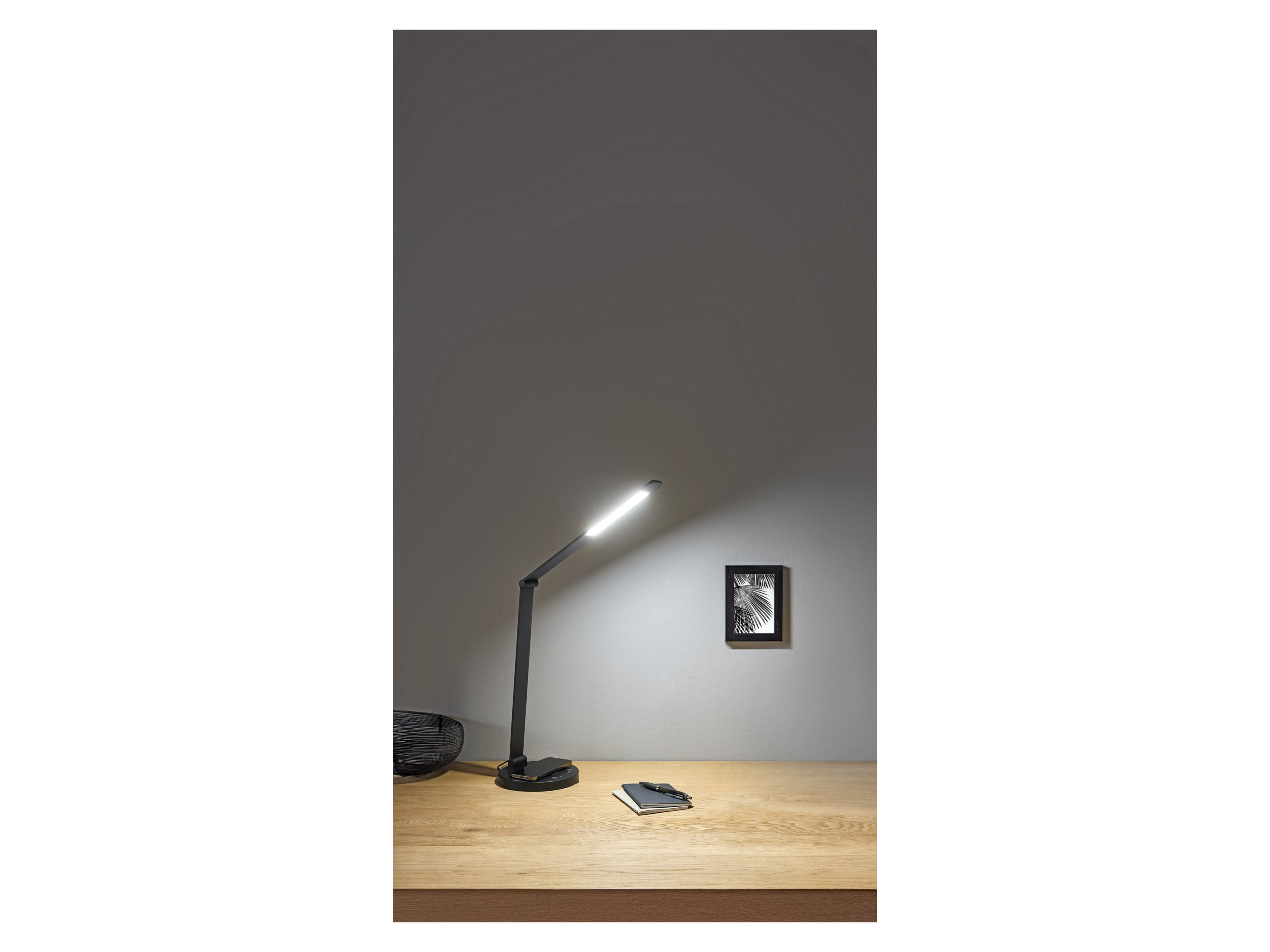 Thumbnail - LIVARNO home Tischleuchte LED induktives Laden (Schwarz)""