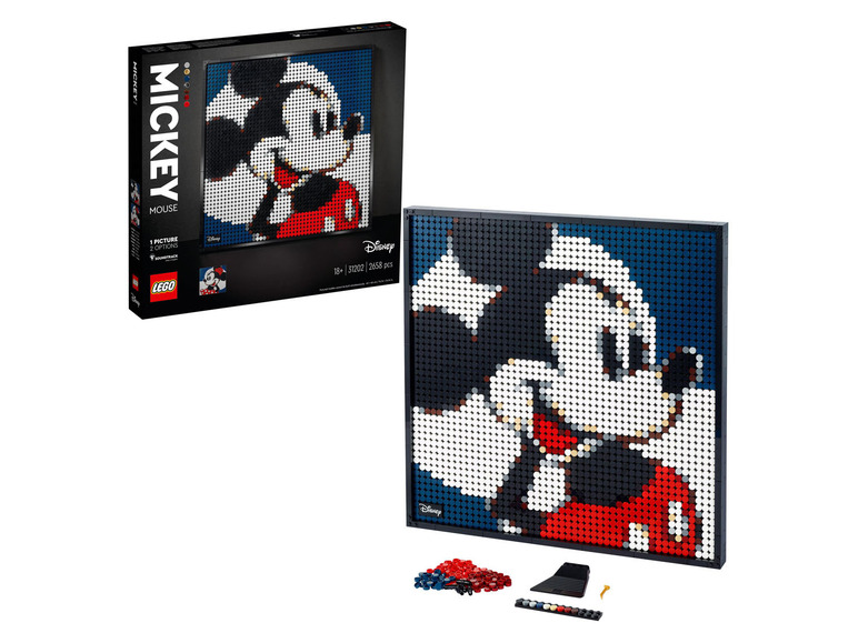 Gehe zu Vollbildansicht: LEGO® ART 31202 »Disney's Mickey Mouse« - Bild 7