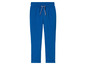 Blaue Jogginghose für Jungen mit Kordelzug.