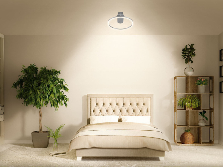 Gehe zu Vollbildansicht: LIVARNO home LED-Deckenleuchte, mattiertem Metall - Bild 14
