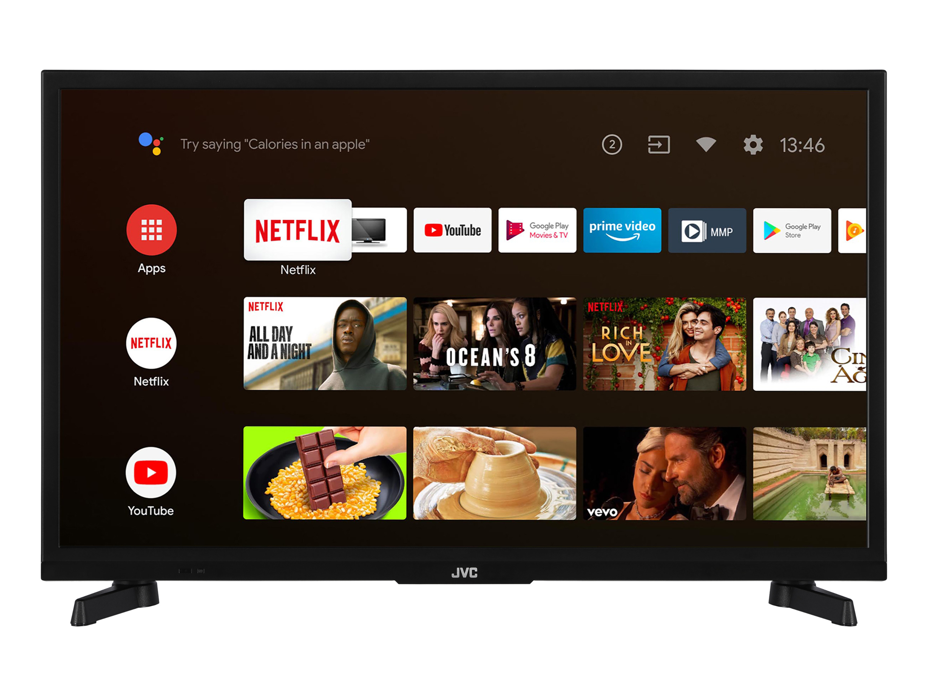 JVC Fernseher »LT-24VAH3455«, Smart TV 24 Zoll (60cm)