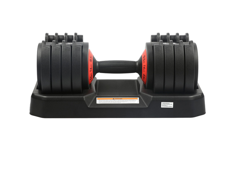 Gehe zu Vollbildansicht: body coach Verstellbare Hantel 3 - 25 kg - Bild 1