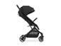 Schwarzer Hauck Travel N Care Kinderwagen mit Verdeck und Einkaufskorb