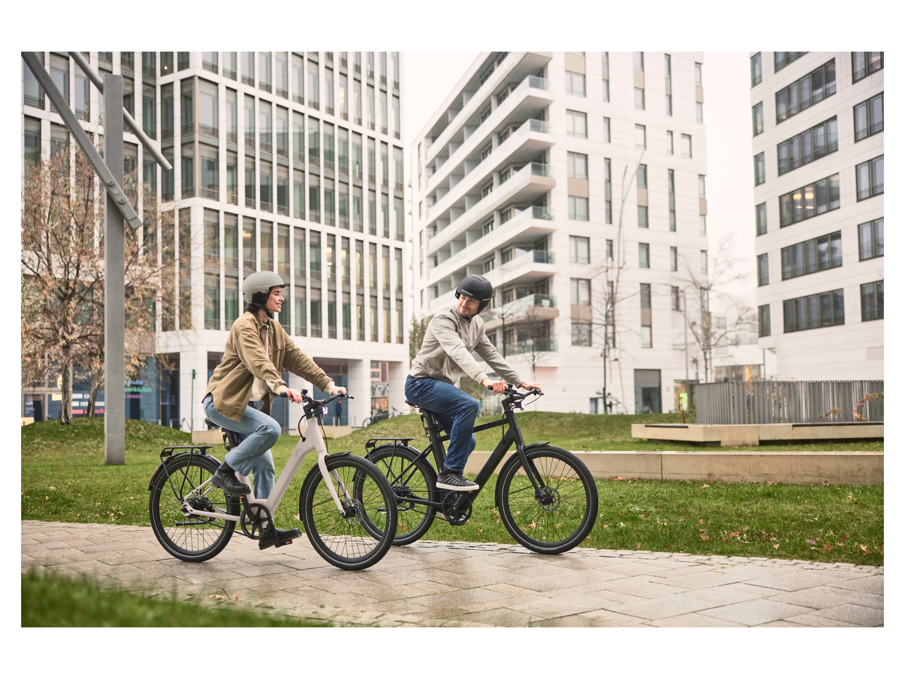 Thumbnail - CRIVIT E-Bike »Urban Y.2« Cream White, 27,5 Zoll