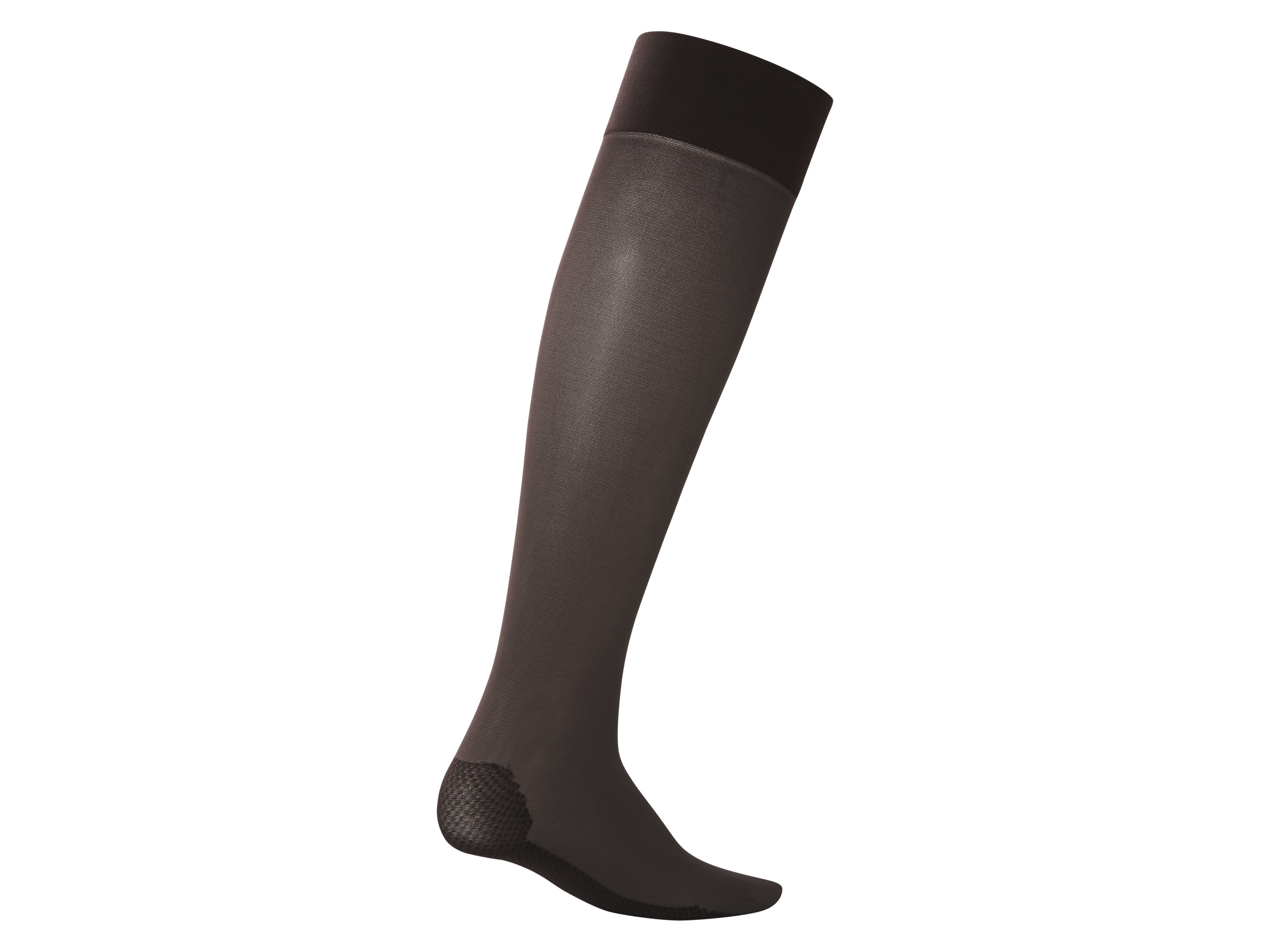 ESMARA® Thermoleggings / Thermostrumpfhose / Thermokniestrümpfe (Kniestrümpfe, Braun, 39-42) – Bild 3 von 3