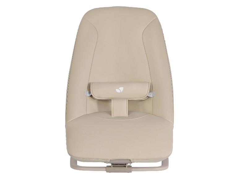 Beige Babywippe mit Sicherheitsgurt