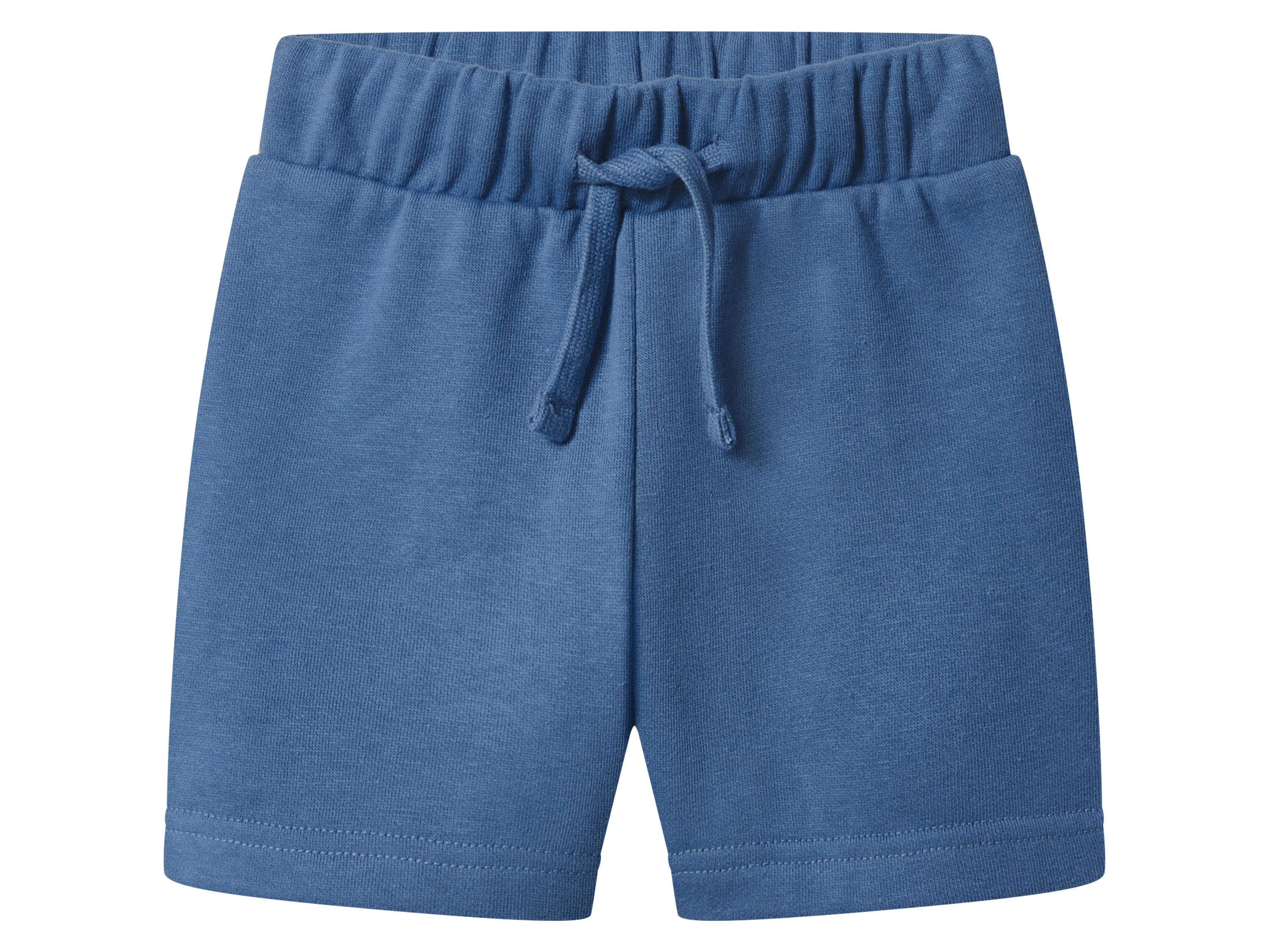 Thumbnail - lupilu® Kleinkinder Sweatshorts, 2 Stück (blau/Navy, 122/128)