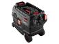 PARKSIDE PERFORMANCE® Werkstattsauger PPWD 30 B2 mit schwarzem Gehäuse und roten Akzenten, mit Schlauch und Kabel.