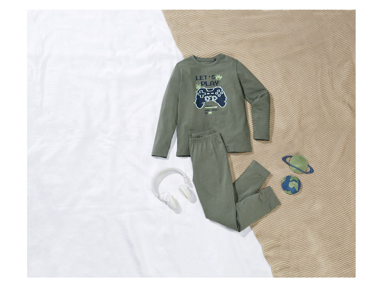 Gehe zu Vollbildansicht: pepperts Jungen Pyjama, aus weicher Single-Jersey-Qualität - Bild 14