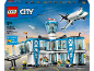 Spielzeug-Flughafenterminal-Bauset mit Flugzeug und Minifiguren