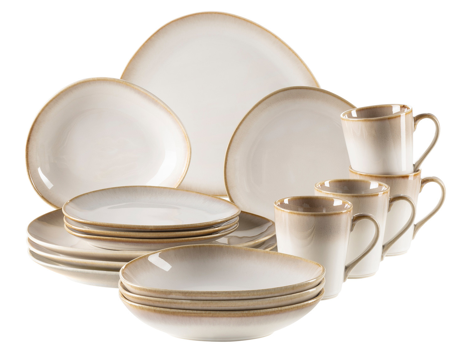 Set Tè In Ceramica Con Colino MIAMIO - Set Di Teiere In Ceramica Da 1000 Ml Con Infusore E Tazze Regalo Per Amanti Del Tè