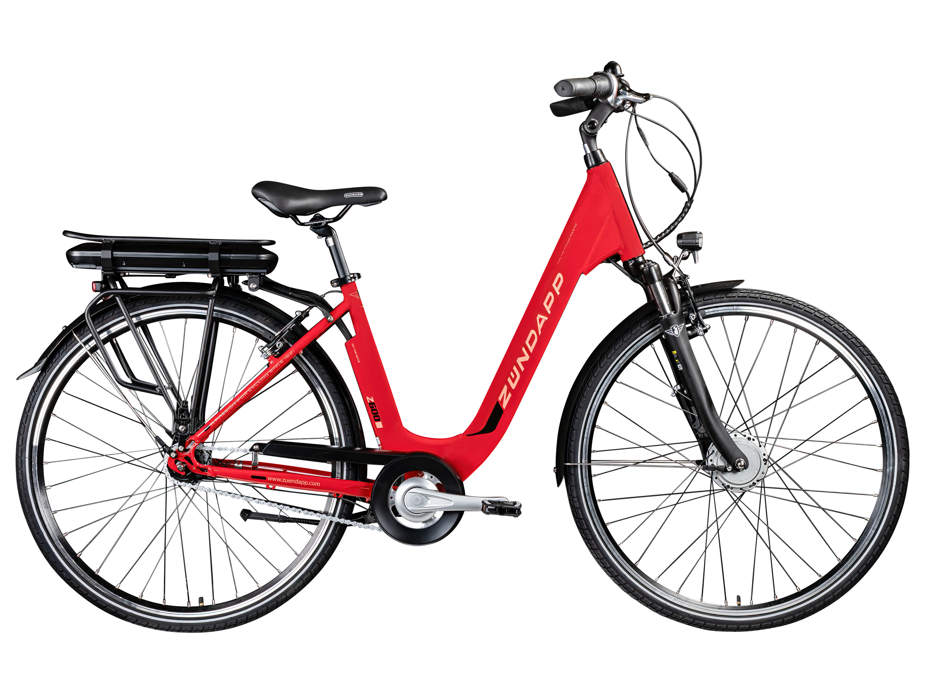 ZÜNDAPP E-Bike City Z600 (karminrot)