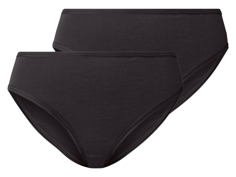 Gehe zu Vollbildansicht: esmara® Damen Slips, 2 Stück, mit Bio-Baumwolle - Bild 5