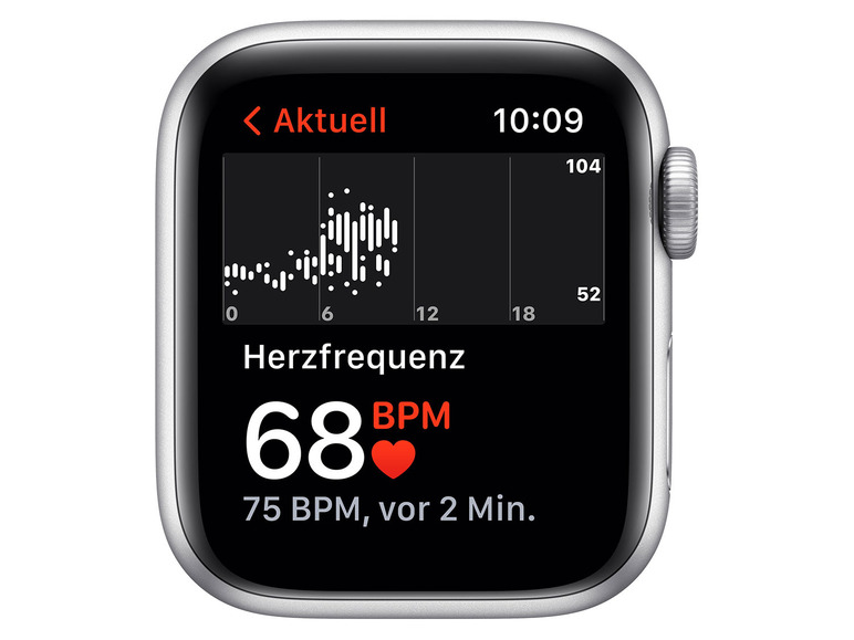 Gehe zu Vollbildansicht: Apple Watch SE (GPS) - 40 mm - Aluminium - intelligente Uhr mit Sportband - Bild 4