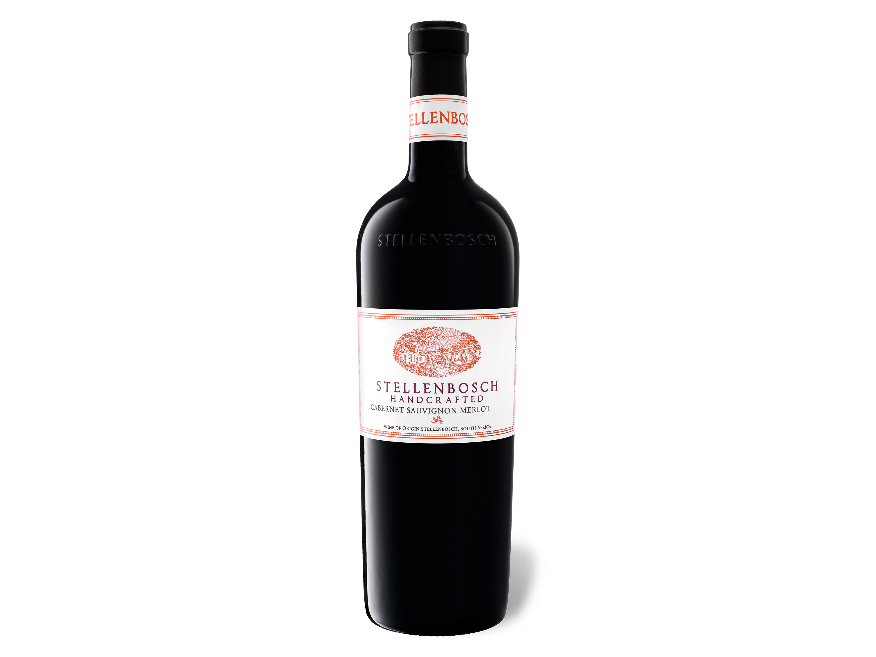 Stellenbosch Handcrafted Cabernet Sauvignon Merlot trocken, Rotwein 2022 Wein & Spirituosen Lidl DE