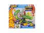 Hot Wheels City Croc Pizza Attack Spielset mit Auto, auf der Verpackung abgebildet.