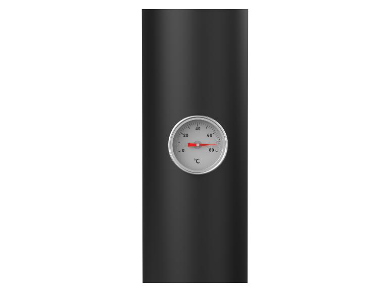 Solardusche, mit integriertem Wassertank und Thermomet…