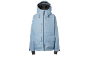 Hellblaue Herren-Skijacke mit Kapuze