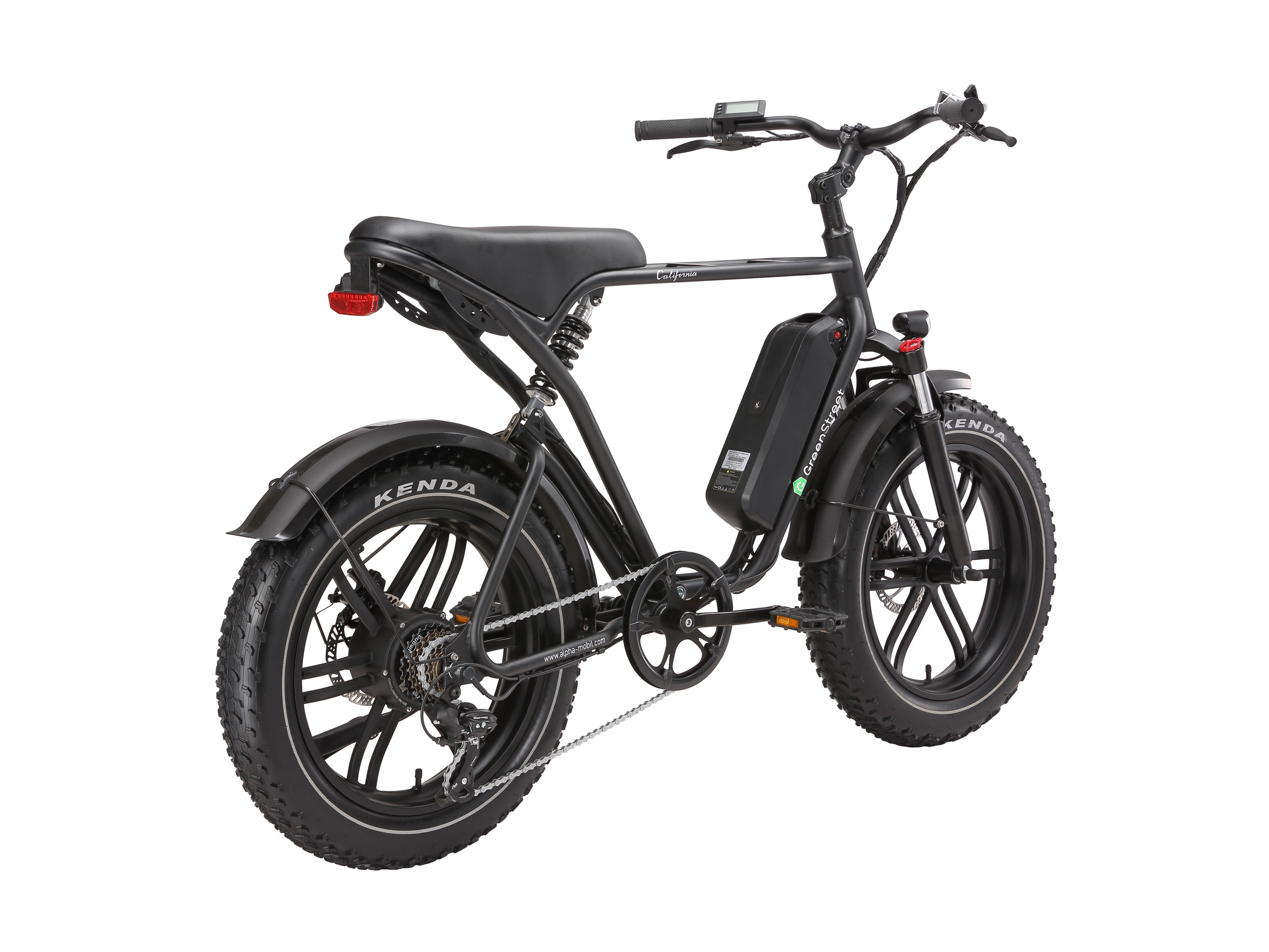 Thumbnail - GreenStreet E-Bike Fat Tire »California« 250 W, 20 Zoll""