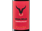 Eine Flasche Vega Roja Tempranillo Rotwein aus Spanien.