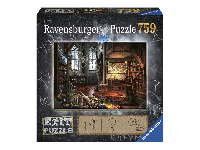 Gehe zu Vollbildansicht: Ravensburger EXIT Puzzle »Im Drachenlabor«, 759 Teile - Bild 1