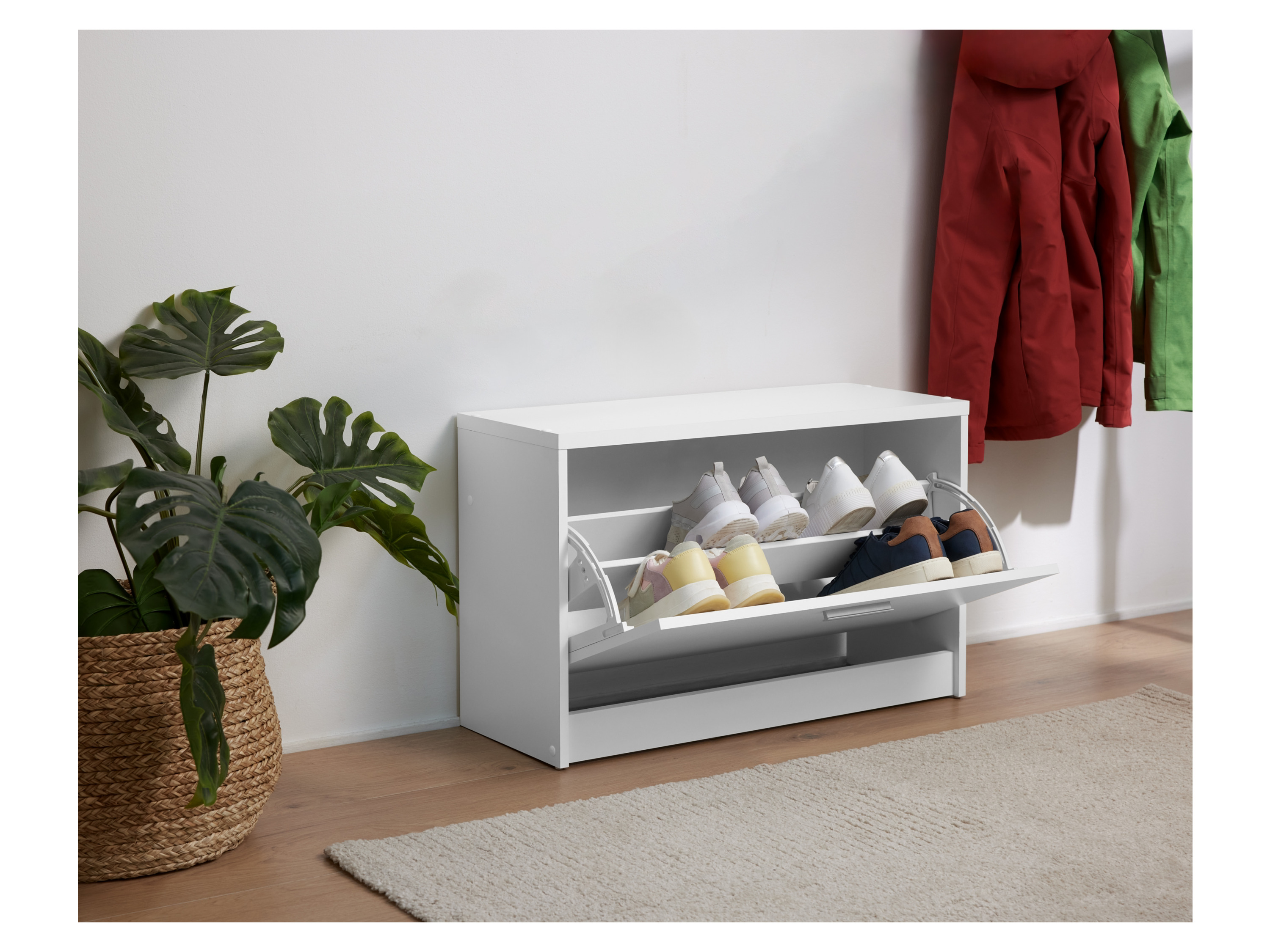 Thumbnail - LIVARNO home Schuhschrank, mit hochwertigen Beschlägen