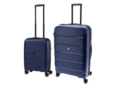 ESMARA® Koffer-Set: Hardcase XL (90L) & Handgepäck (30L)