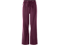 Bordeauxrote Damen-Freizeithose mit Kordelzug