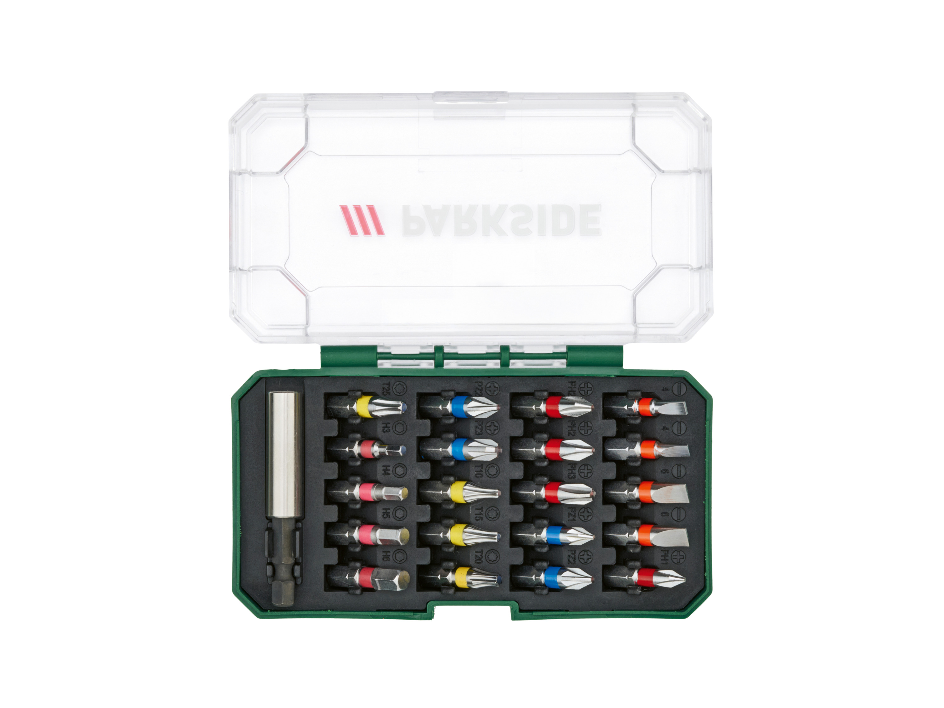 Thumbnail - PARKSIDE® Bit-Set 6/15/21 tlg. / Steckschlüssel Set 6 tlg. (Bit-Set 21 tlg. PBS 21 B1)