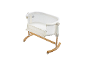 BABYGO Beistellbett Amila mit Schaukelfunktion