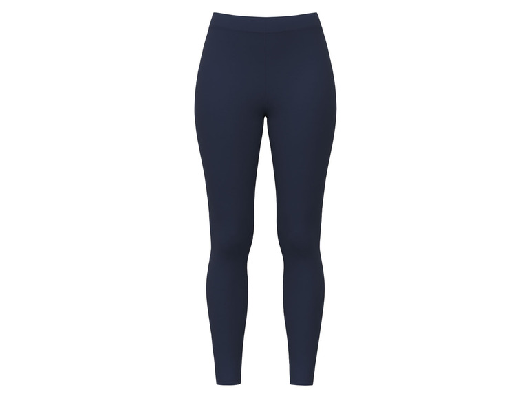 Dunkelblaue Leggings für Damen.