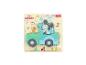 Disney Junior Mickey Mouse Holzpuzzle mit Auto von Trefl.